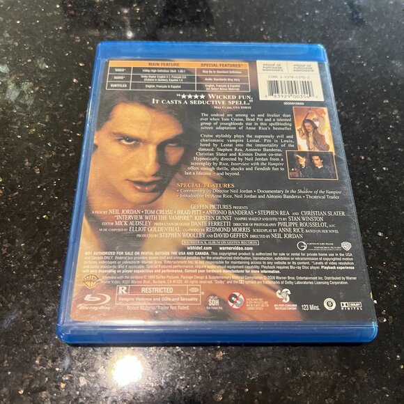 Blue -ray Lot of 3     Dark City / Interview with the Vampire / Mr. & Mrs. Smith - Picture 4 of 6